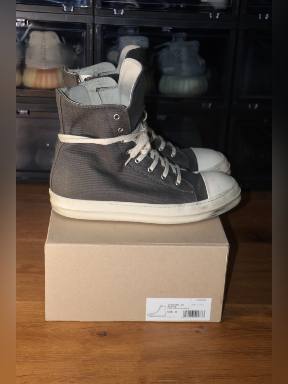Rick Owens High-Top Ramones - Picture 3 of 9